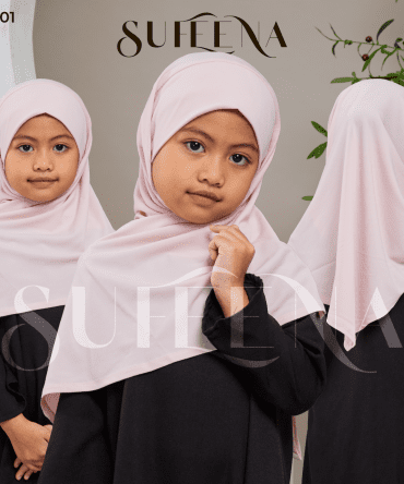 SK01 Sufeena Child Soft Pink